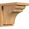 Ekena Millwork Yorktown Smooth Corbel w/Backplate, Western Red Cedar, 7 1/2"W x 10"D x 10"H COR08X10X10YOR01SWR - alternate 1